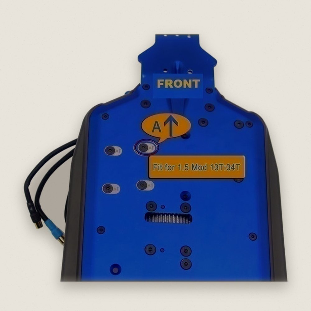 1.5 Mod 13:34 SS Motor Fix Mount Washer Sledge