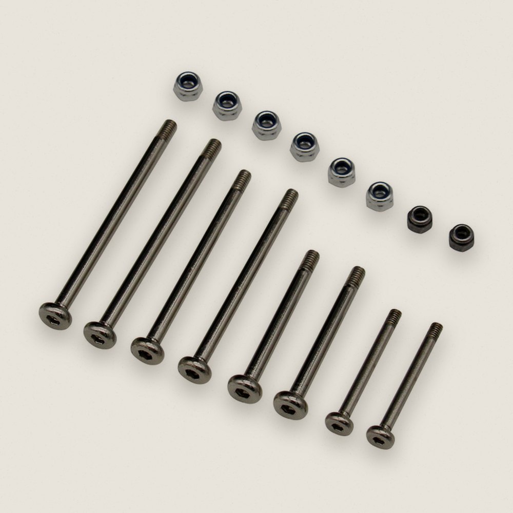 Hardened Chrome plated Steel Hinge-Pin Slash/Rustler