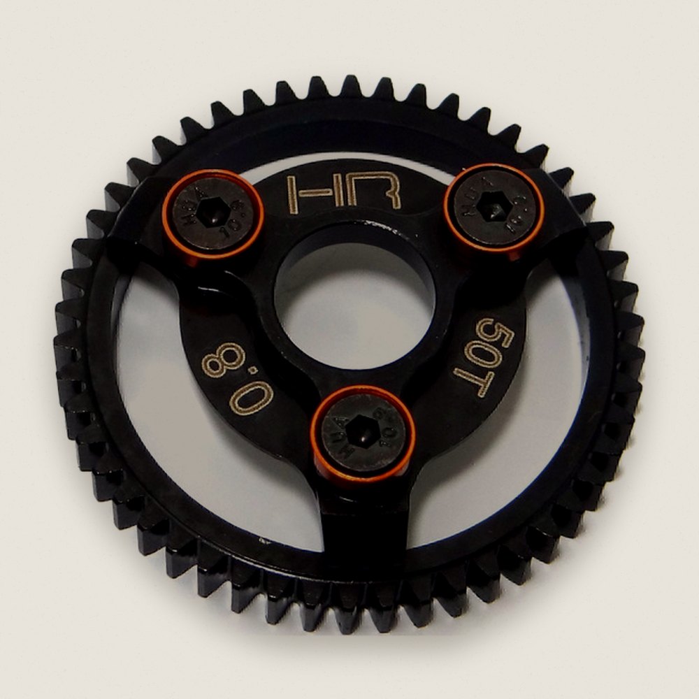 Steel Spur Gear (50t 32p)(Orange) - TRA