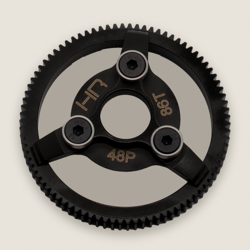Spur Gear, Hardened Steel 86t 48p (Silver) for Traxxas - Hot Racing