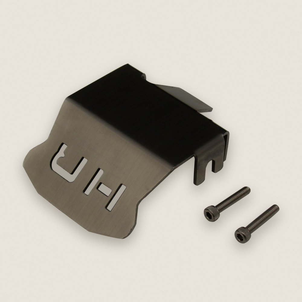 Stainless Steel Front or Rear Axle Skid Plate for Traxxas TRX-4 - Hot Racing