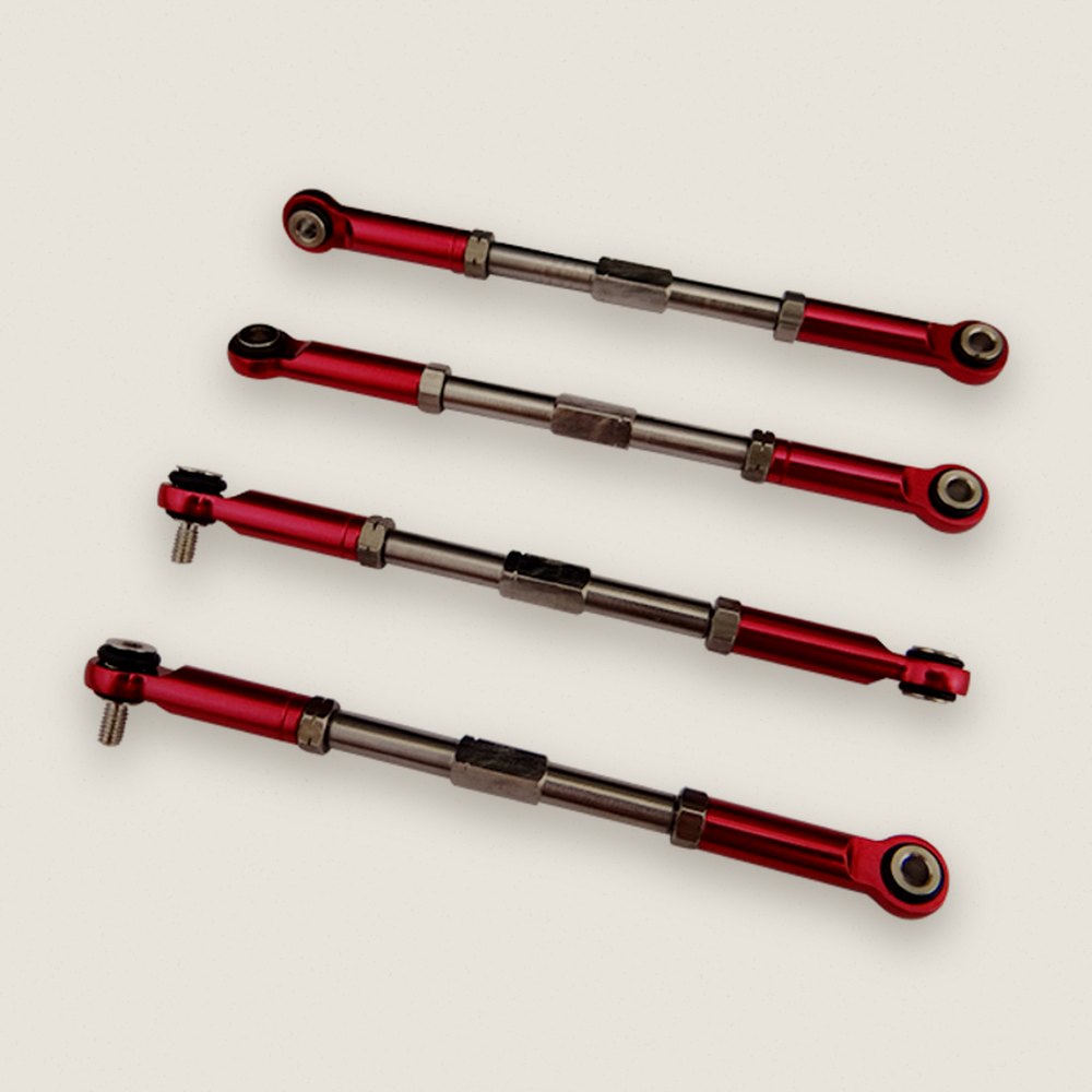 Turnbuckle, Stainless Steel Long for 1/16 E-Revo GD Summit - Hot Racing