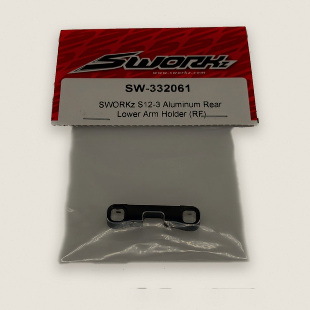 Rear Lower Arm Holder, Aluminum, RF, S12-3 - SWORKz