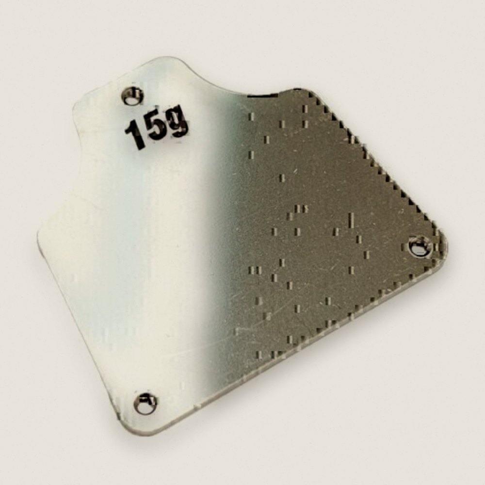 S12-3 Brass Material Balance Plate (15g)