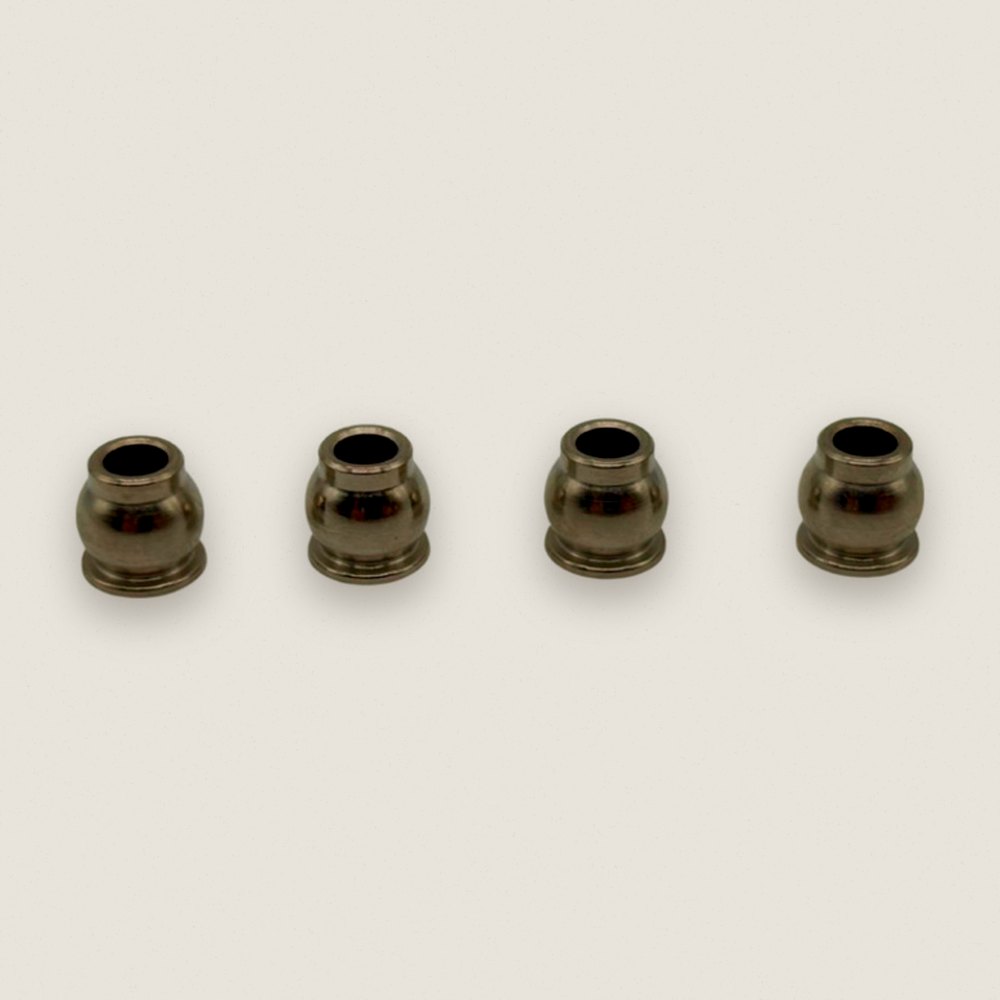 Shock Shaft Ball End Stud, 4pc, S12-3 - SWORKz