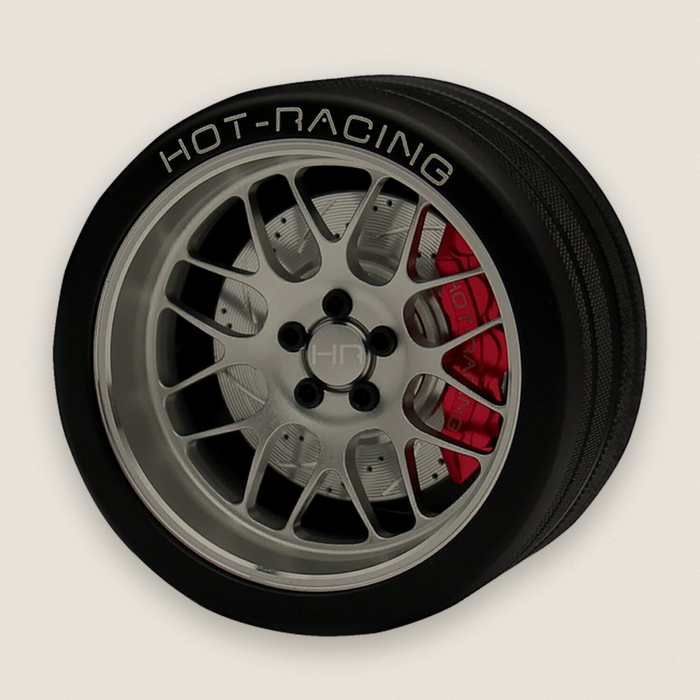 6061 Steering Wheel, Silver 8-Y BBS, NB4 - Hot Racing