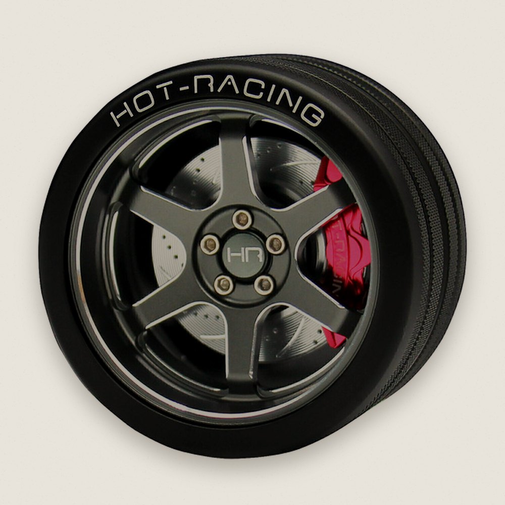 6061 Steering Wheel, Gunmetal TE37, NB4 - Hot Racing