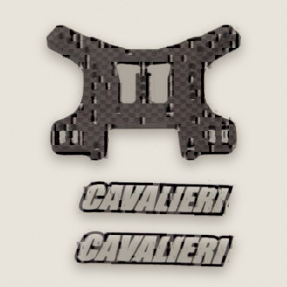 S14-3 Carbon Rear Shock Plate by RC Carbon Cavalieri