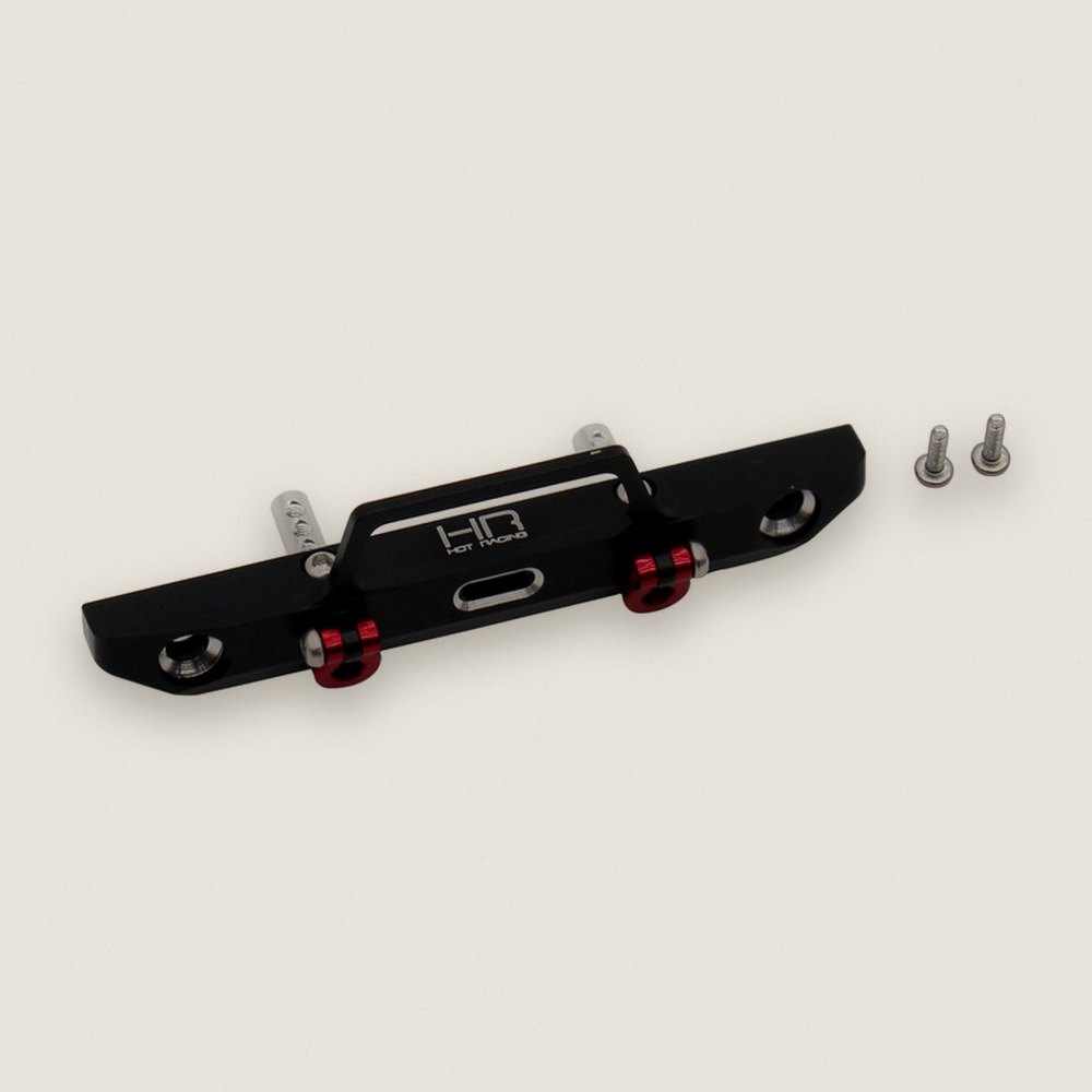 Front Bumper Fairlead Light Buckets, Aluminum for SCX24 - Hot Racing