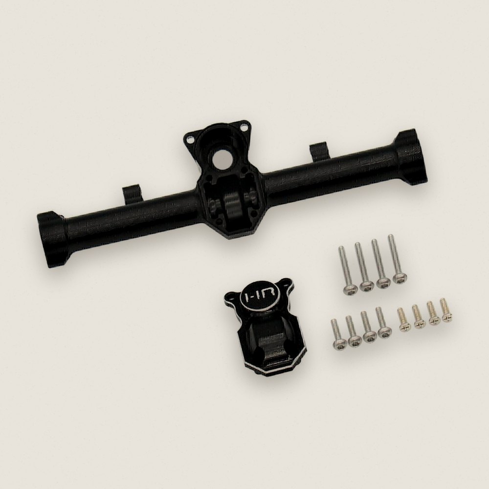 Rear Axle Case, Aluminum for Axial SCX24 - Hot Racing