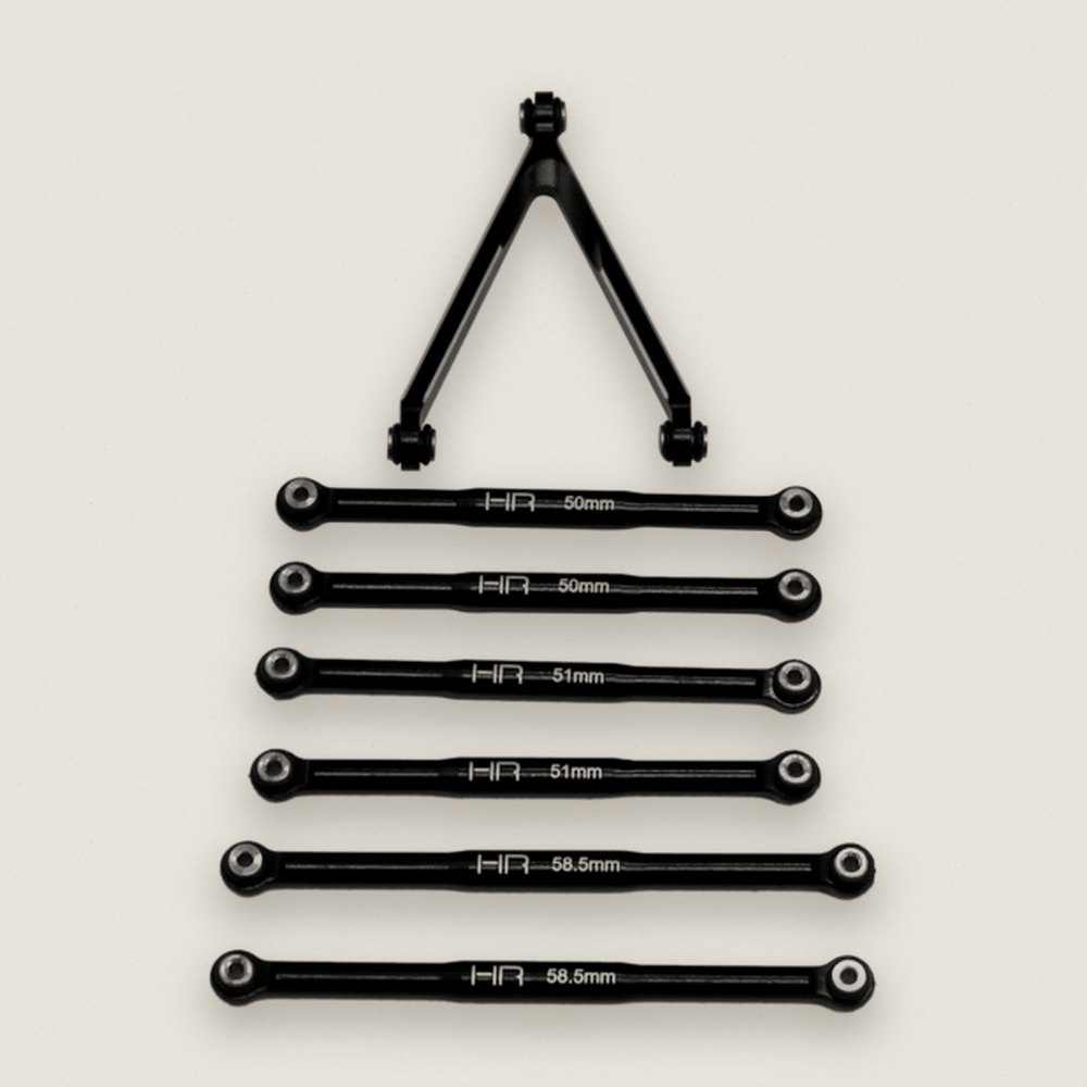 Aluminum Link Set for LWB (133.7mm) Scx 24