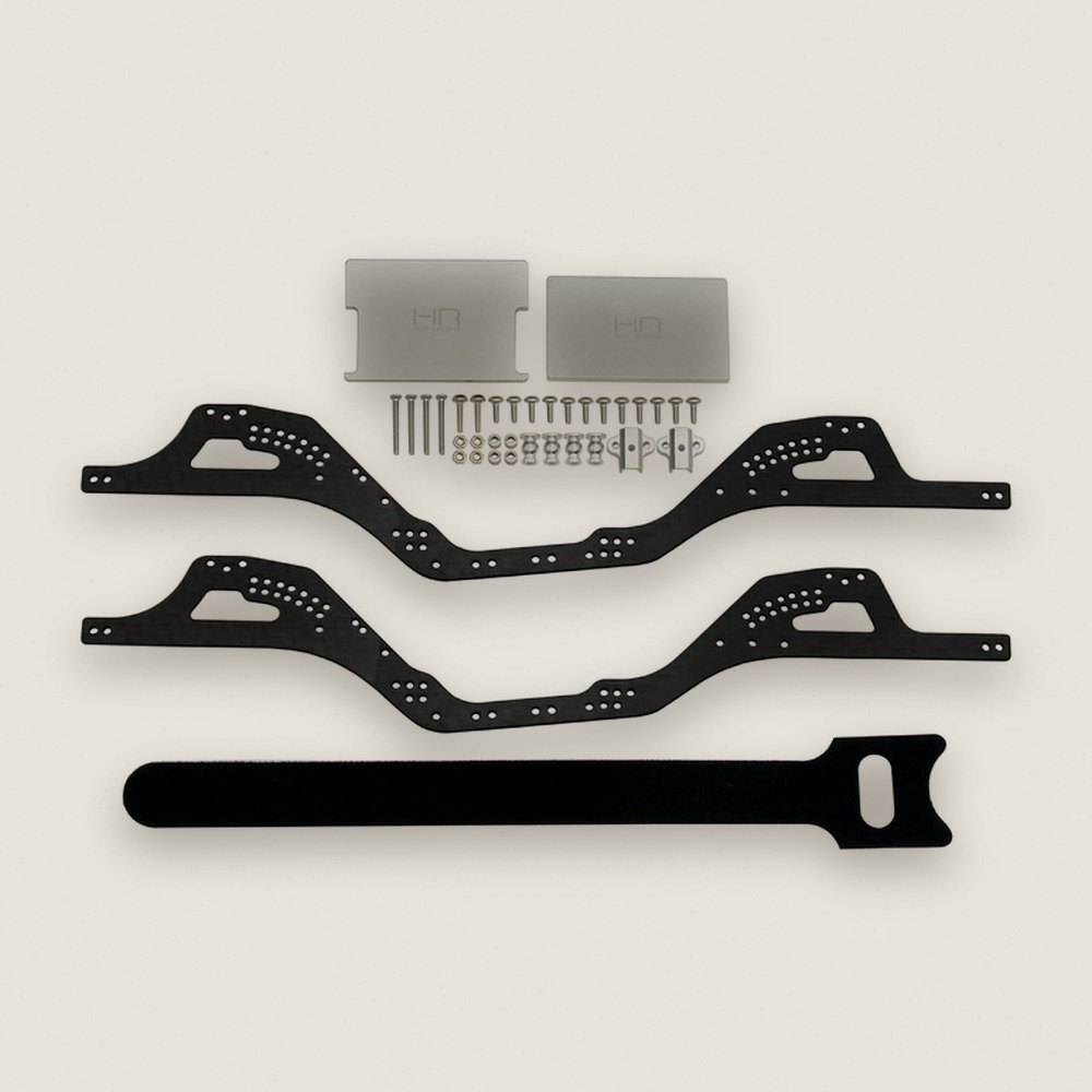 LCG Graphite Angled Chassis Kit SCX24