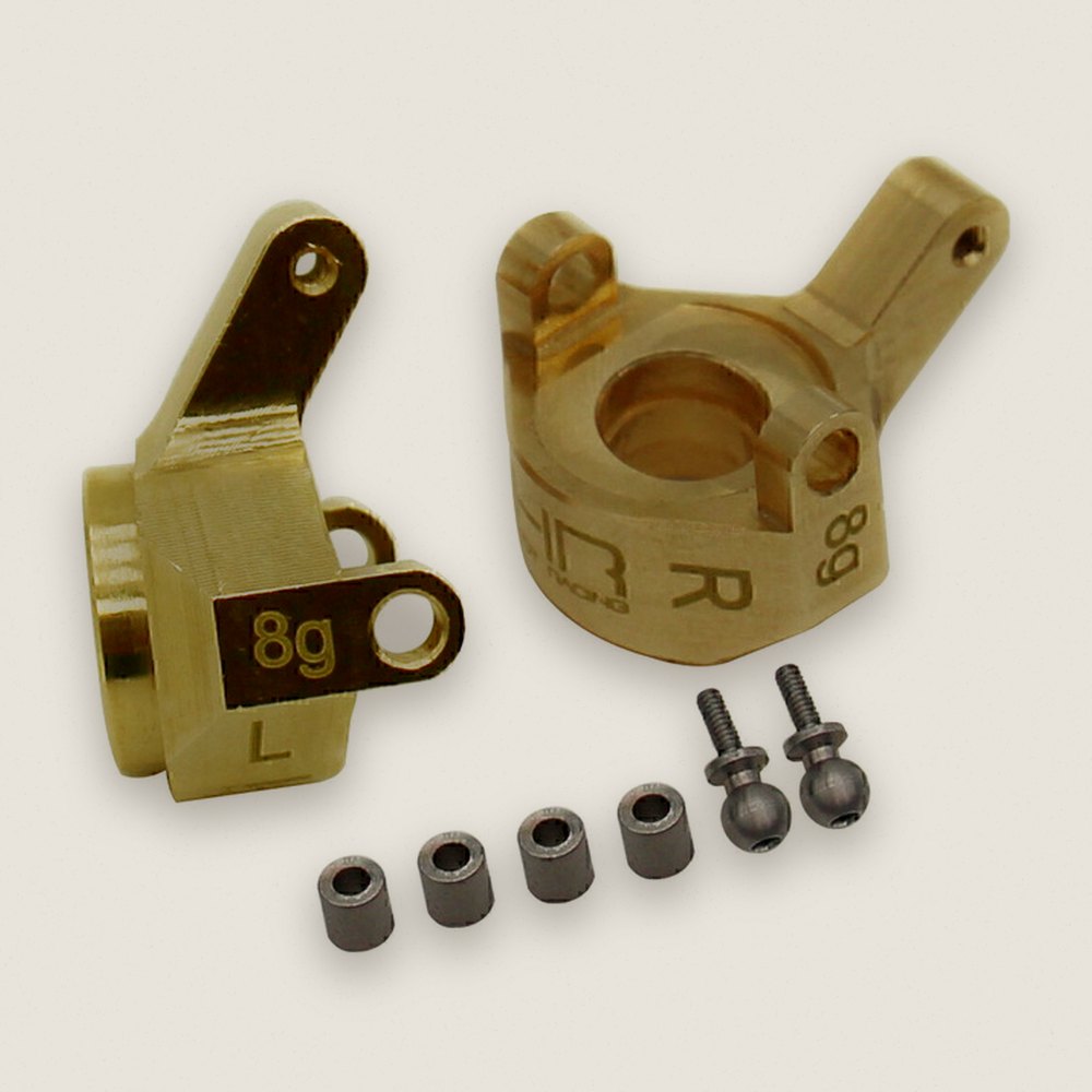 Brass Front Steering Knuckle SCX24