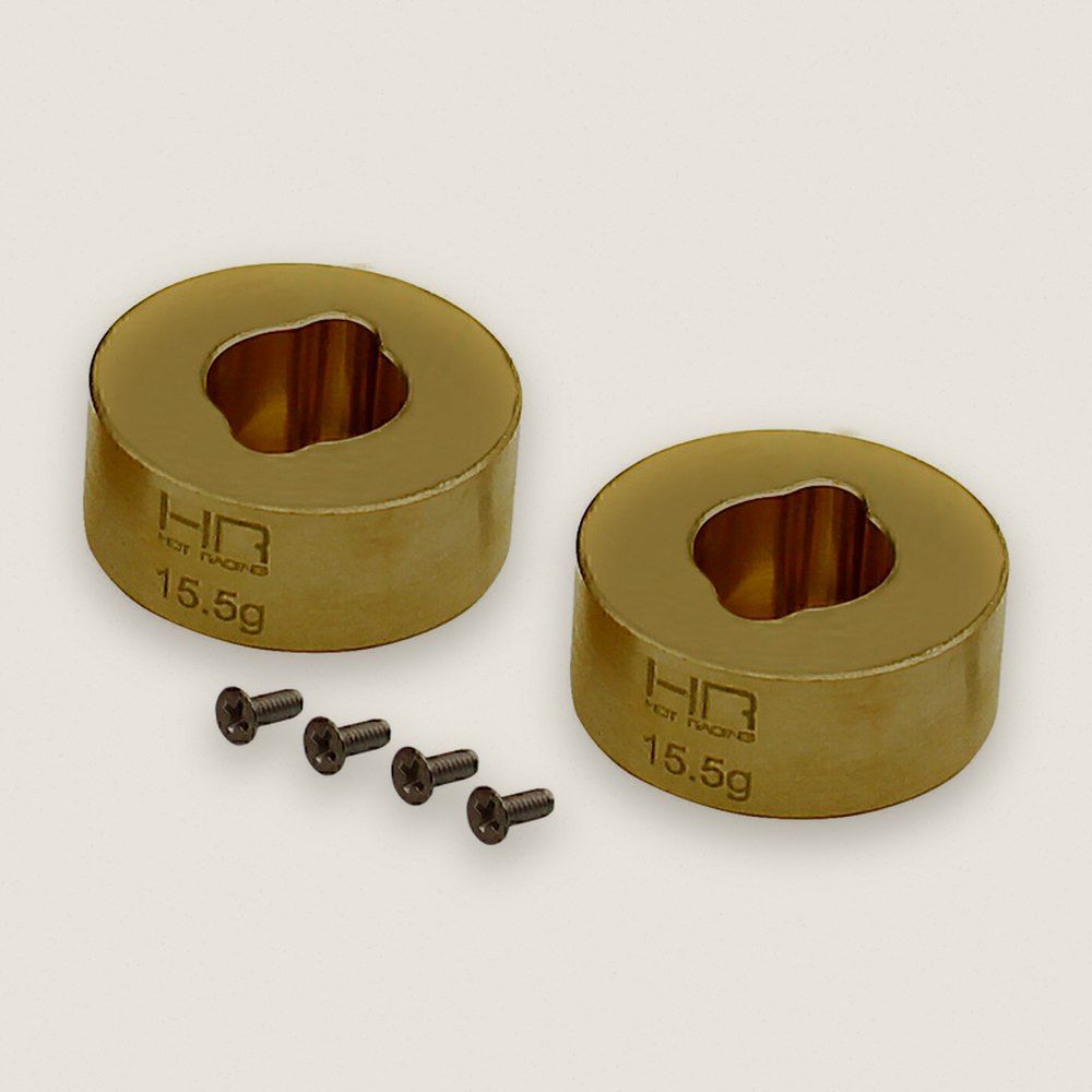 Brass Rear Hub 15.5g AX24 SCX24