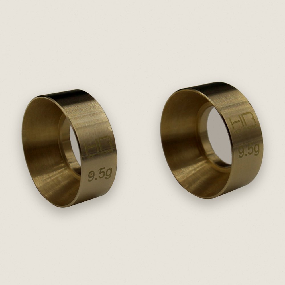 9.5g Brass Machete Wheel Weights Scx24