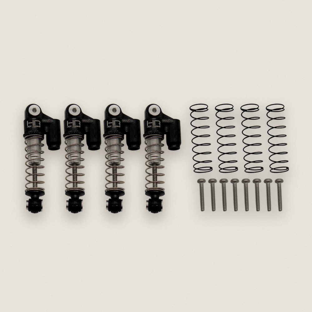 Aluminum Threaded Mini/Micro Shocks - Axial Scx24