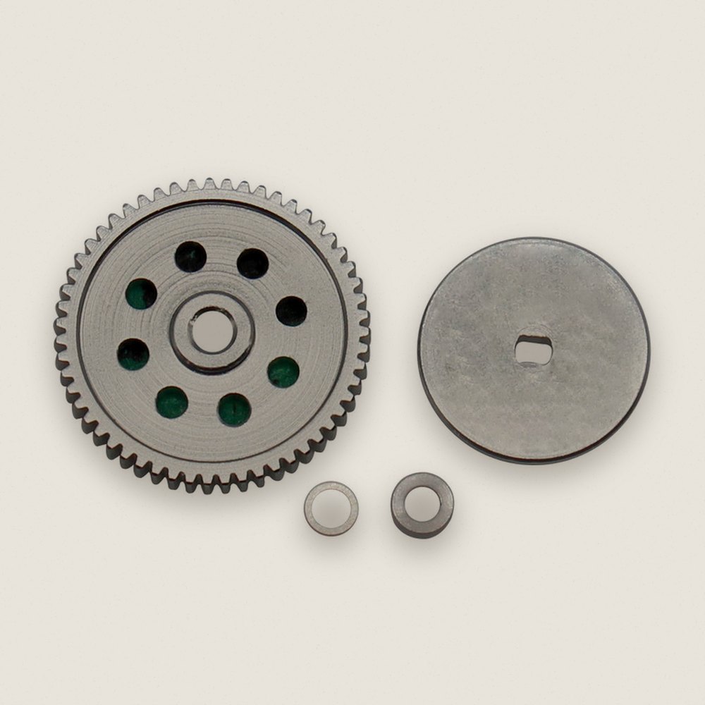 Heard aluminum 0.3M slipper spur gear SCX24