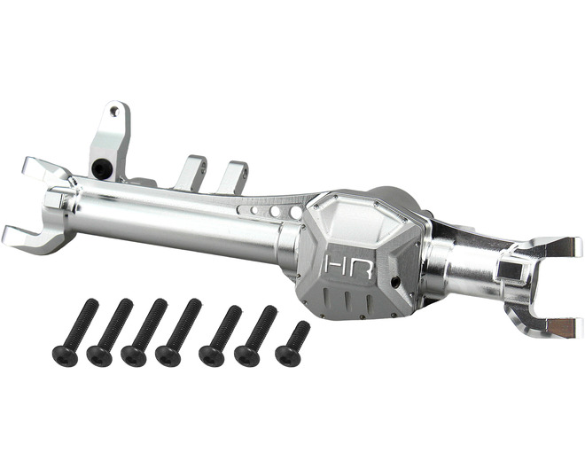 T6 Silver Front Axle Case housing- SCX3 CJ7