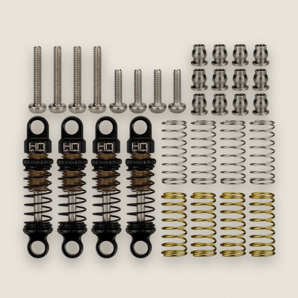 Adjustable Dampers (4) 21.5mm fits Axial SCX30