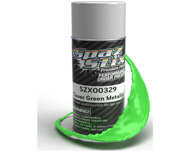 Clover Green Metallic Aerosol Paint 3.5oz Can