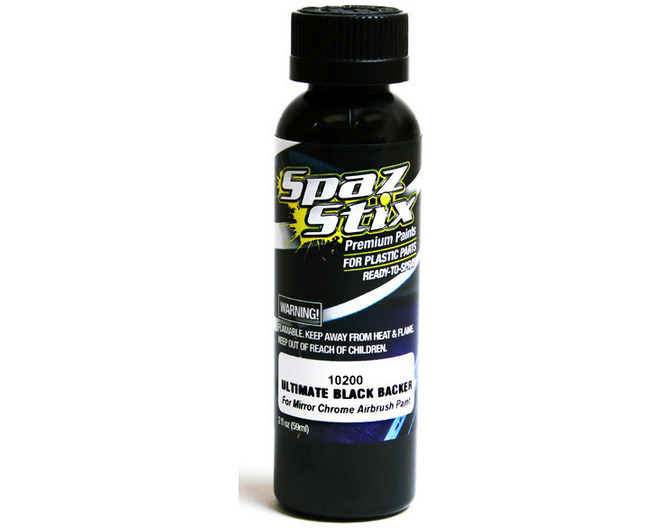 Ultimate Black Backer for Mirror Chrome Airbrush Ready Paint 2
