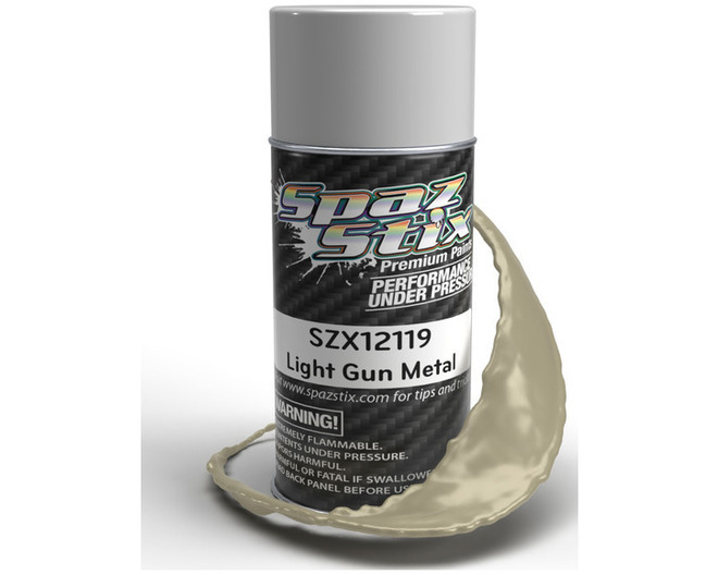 Light gunmetal Aerosol Paint 3.5oz Can