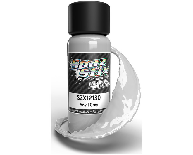 Anvil Gray Airbrush Ready Paint, 2oz Bottle