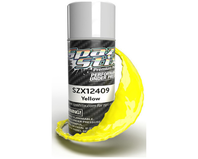 Solid Yellow Aerosol Paint 3.5oz Can