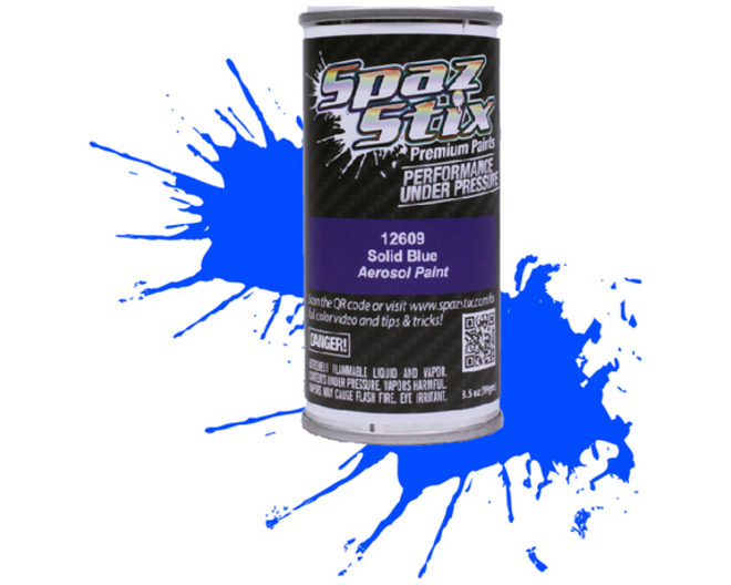 Solid Blue Aerosol Paint 3.5oz Can
