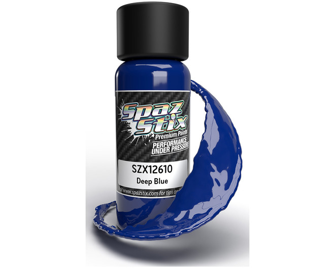 Deep Blue Airbrush Ready Paint 2oz Bottle