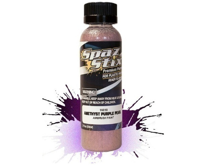 Amethyst Purple Pearl Airbrush Ready Paint 2oz Bottle