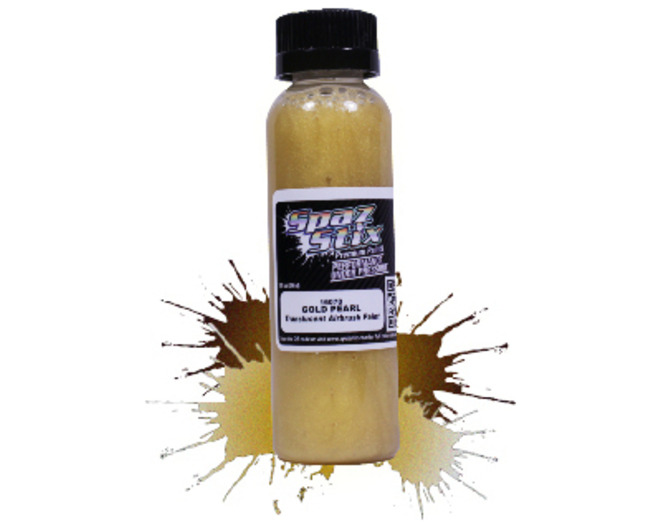 Gold Pearl Airbrush Ready Paint 2oz Bottle