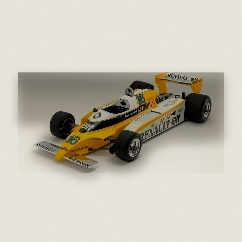 Plastic Model Kit, 1/12 Renault RE-20 Turbo Limited Edition - Tamiya