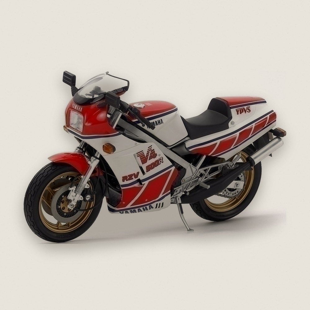 Plastic Model Kit, 1/12 Yamaha RZV500R, Limited Edition Re-Release - Tamiya