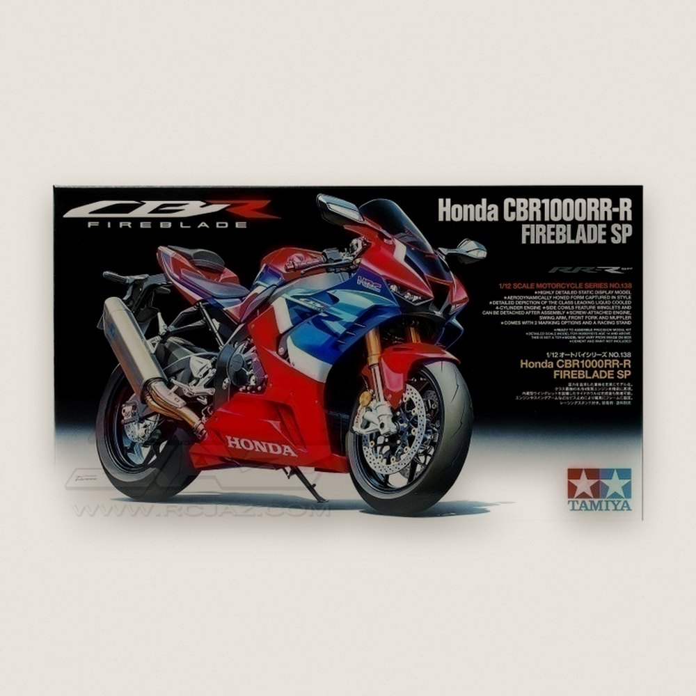 Plastic Model, 1:12 Scale Honda CBR1000RR-R Fireblade Sp - Tamiya