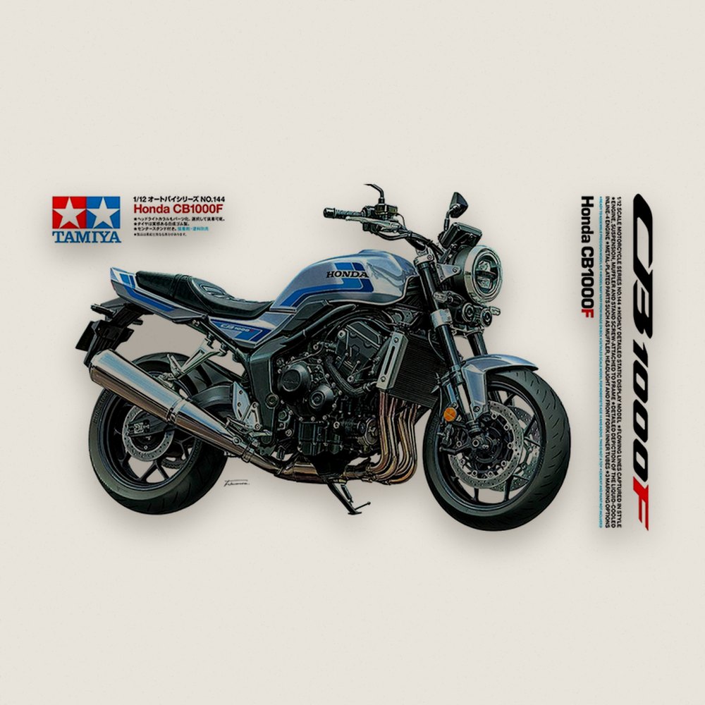 Plastic Model Kit, 1/12 Honda CB1000F - Tamiya