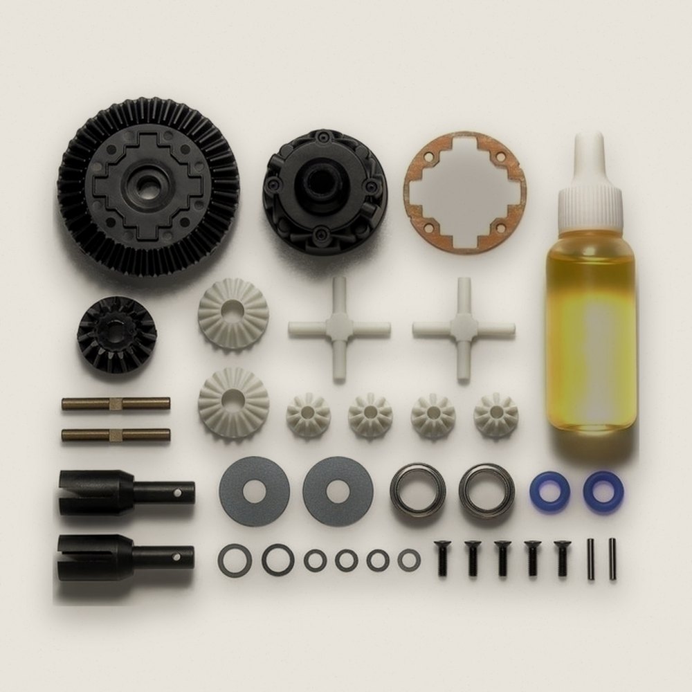 Oil Gear Differential Unit, XV-02/TT-02 - Tamiya