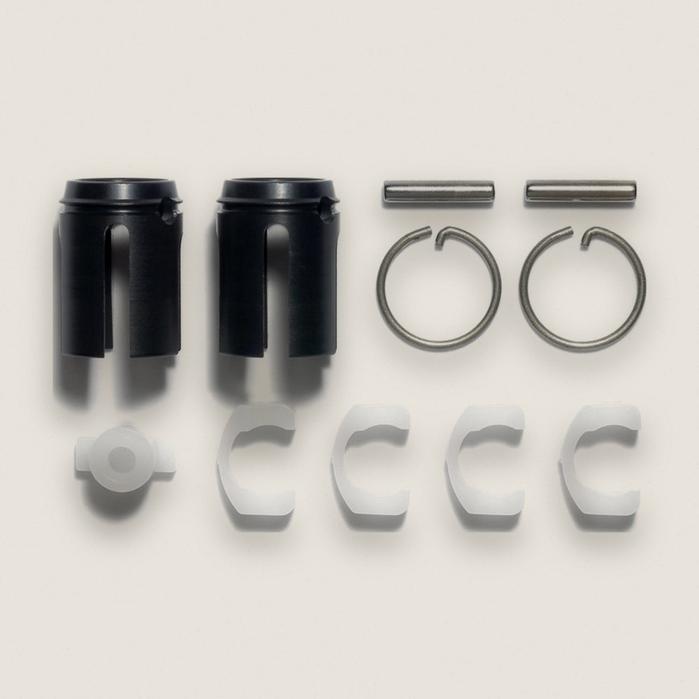 Front Direct Cup Joints, TT-02 Type-S Receiver - Tamiya