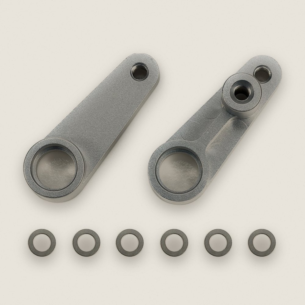 Steering Arms, Aluminum L/R for BB-01 - Tamiya