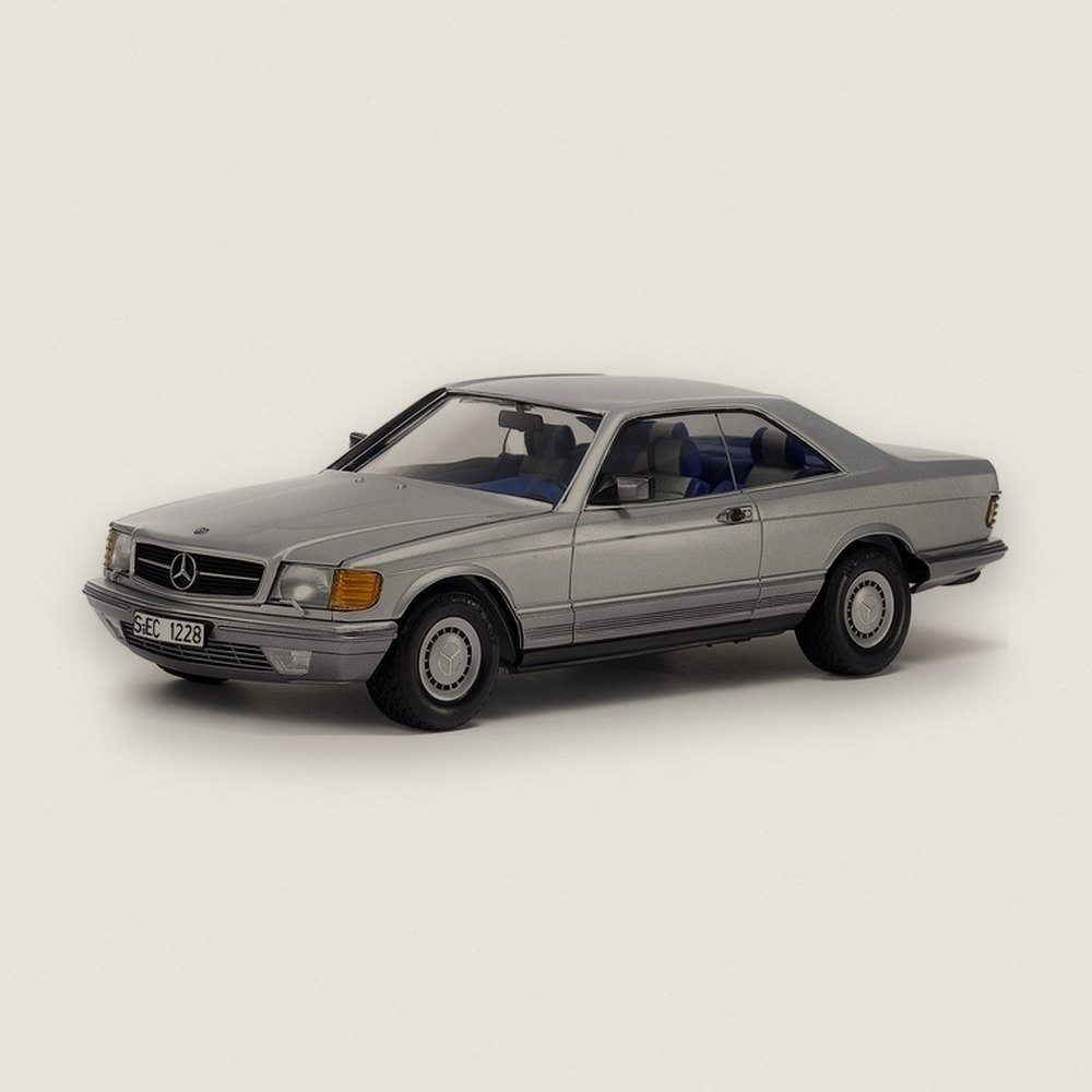 Plastic Model Kit: Mercedes-Benz 500 SEC, 1/24 - Tamiya