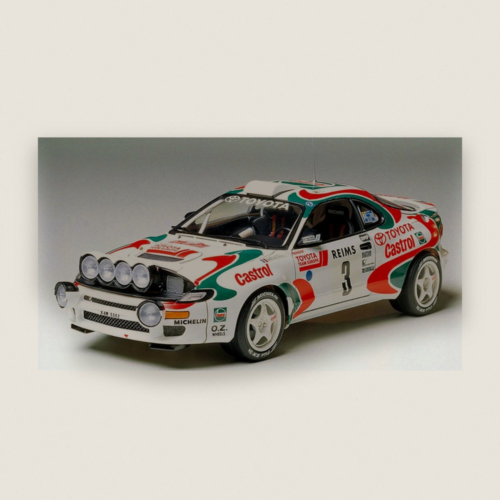 Plastic Model: Toyota Castrol Celica Gt-Four Rally 93 Monte-Carlo, 1/24 - Tamiya