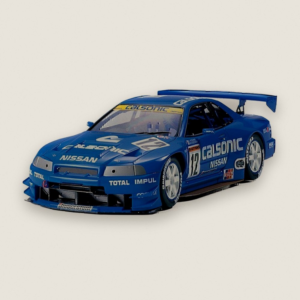 Plastic Model Kit: 99 Calsonic R34 Skyline Gt-R, 1/24 - Tamiya