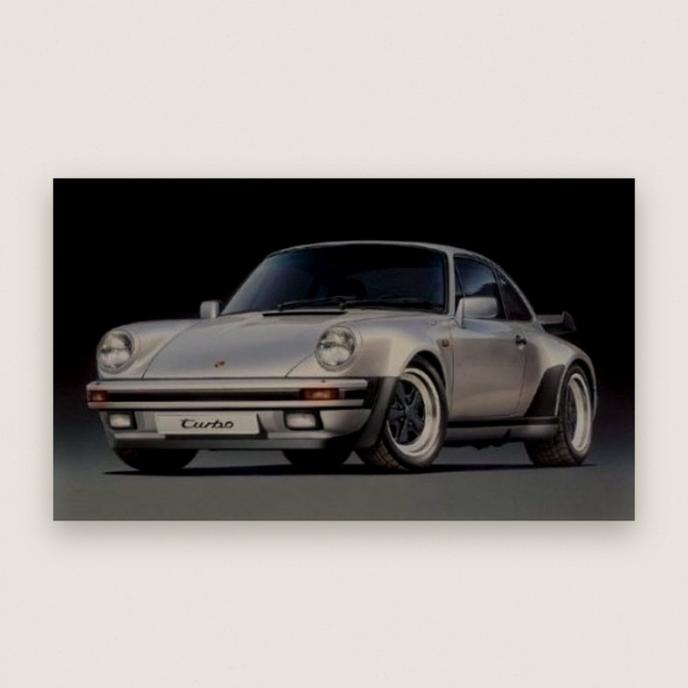 Plastic Model: 88 Porsche 911 Turbo, 1/24 - Tamiya