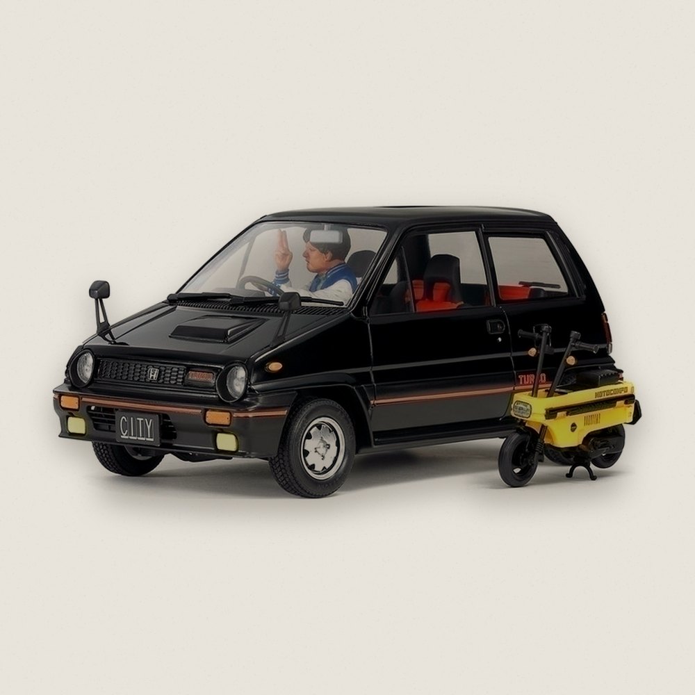 Plastic Model Kit: Honda City Turbo, 1/24, Limited Edition - Tamiya
