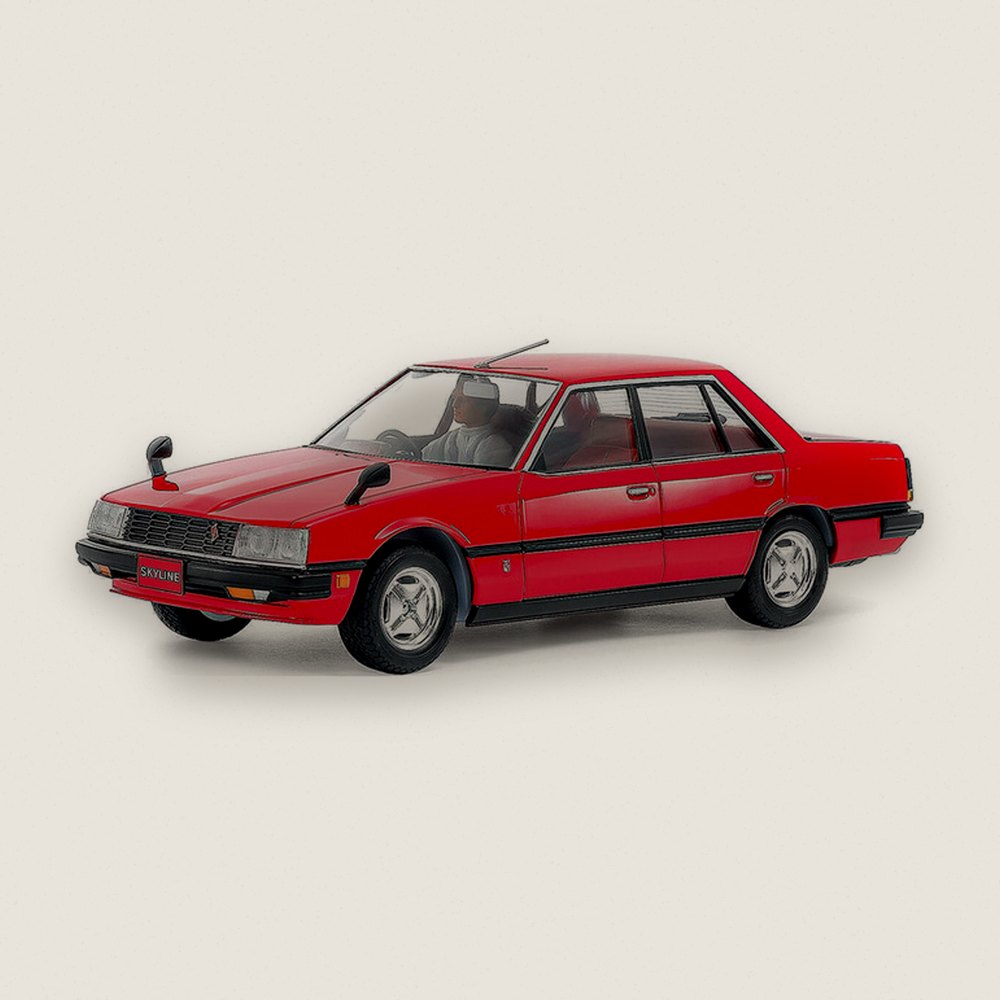 Plastic Model Kit: Nissan Skyline Sedan 2000 Turbo Gt-Es, 1/24 - Tamiya