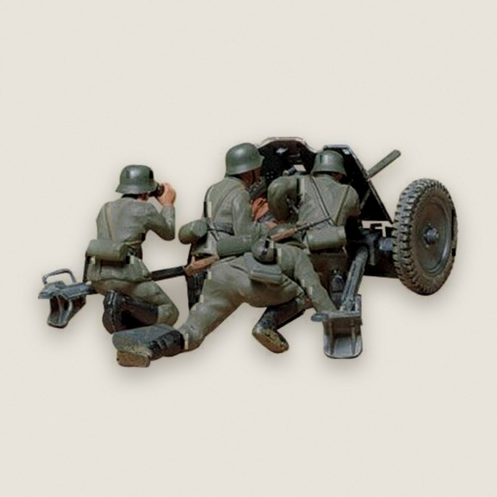 AT Gun: German 3.7cm Pak35/36, 1/35 - Tamiya