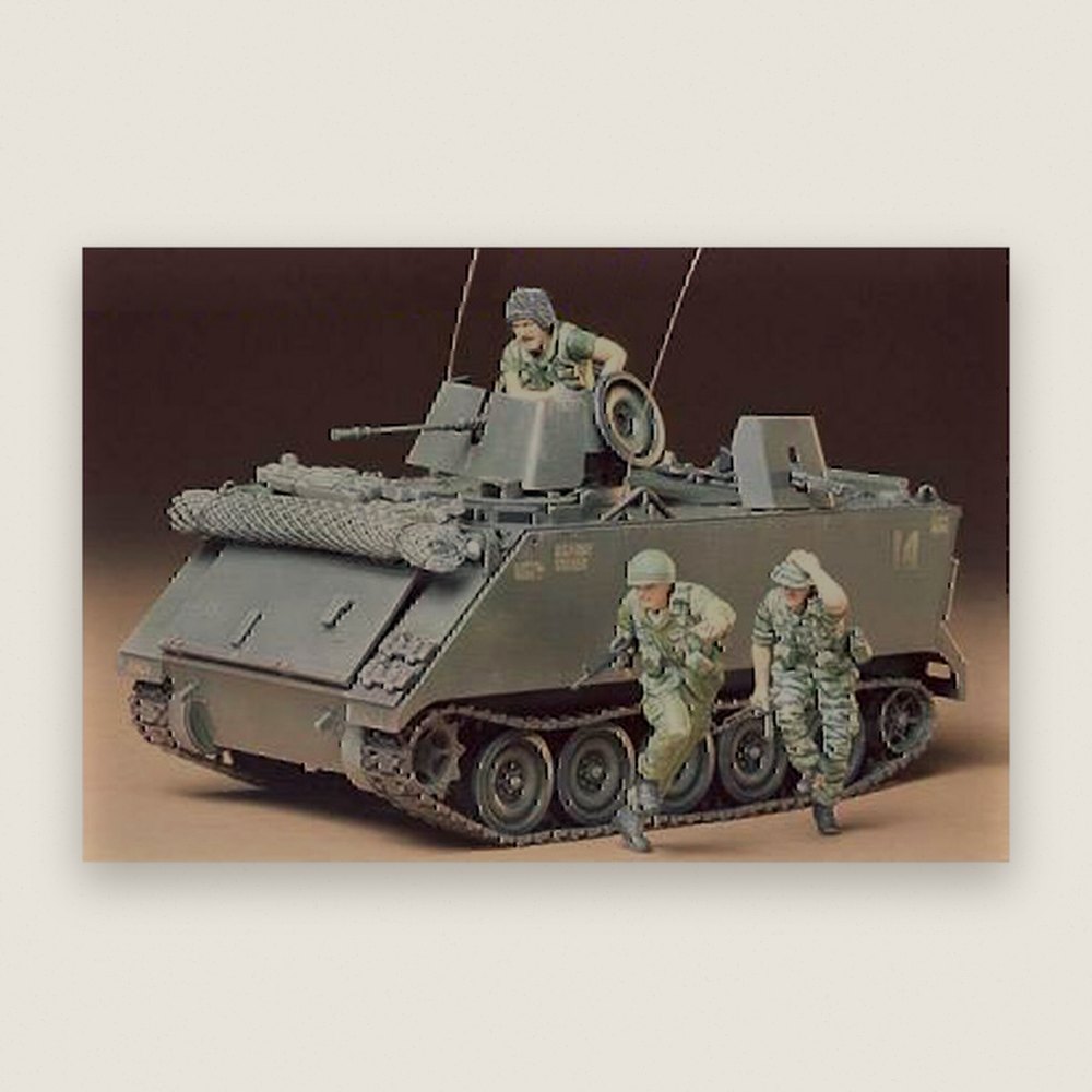 M113 ACAV Plastic Model Kit, U.S. 1/35 Scale - Tamiya