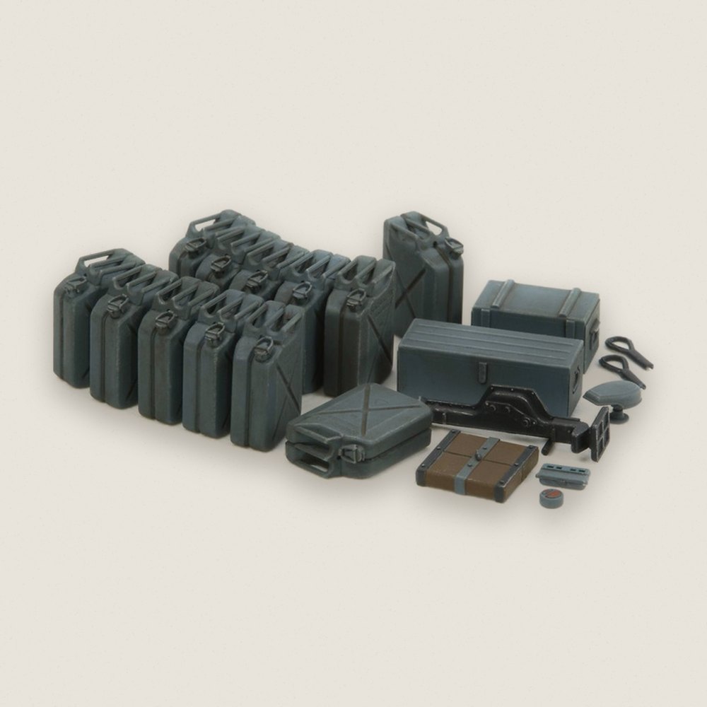 Jerry Can Plastic Model Set, German 1/35 Scale - Tamiya
