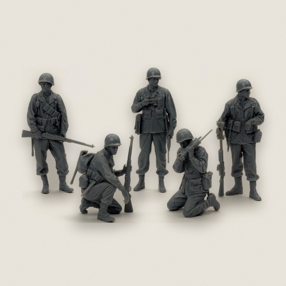 Infantry Scout Plastic Model Set, U.S. 1/35 Scale - Tamiya