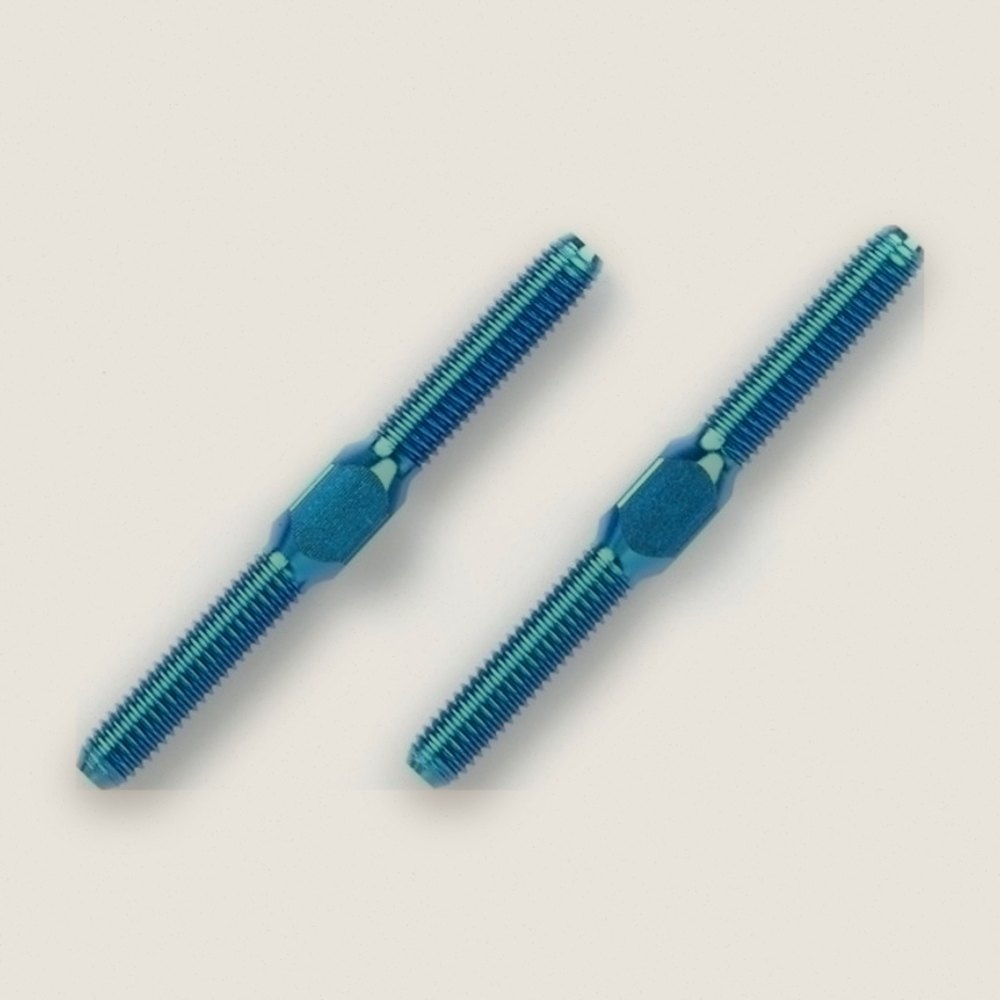 Turn Buckle Shaft 3x32mm Blue Titani
